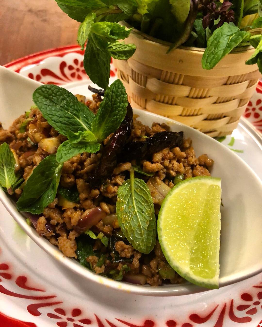 A savory Thai noodle dish